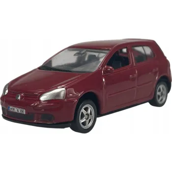 autíčko WELLY VW VOLKSWAGEN GOLF V ČERVENÝ 1:60 NOVÝ KOVOVÝ MODEL 52267