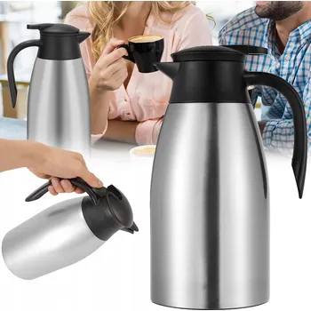 2L Termo konvice z nerezové oceli termoska na kávu a čaj