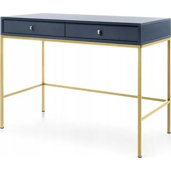 Toaletní stolek Toaletní Stolek Meble Piaski, modré odstíny, matný, 104 x 78 x 50 cm