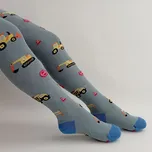 TREPON Chlapecké punčocháče stavba, šedo-modré Velikost: 92-98