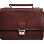 Pánská kožená etue 611-2411A-40 hnědá s držadlem, Arwel