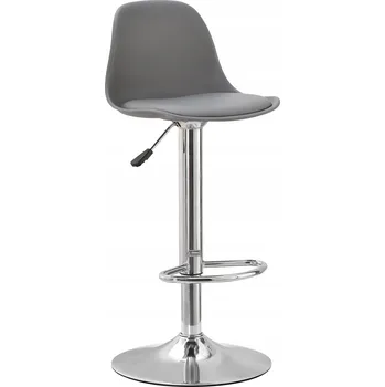 Barová židle Barová Židle Barová Židle OTOČNÁ Nastavitelná do KUCHYNĚ Barová Stolička Křeslo Loft Šedá