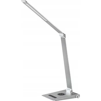 Lampička Stolní lampička stříbrná LED Nilfgard Rabalux 2029