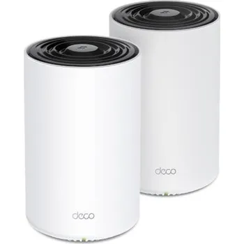 WiFi router TP-Link Deco PX50(2-pack) AX3000 + G15000, WiFi 6E, 1x 2.5GLAN, 2x GLAN / 574Mbps 2,4GHz/ 2402Mbps 5GHz