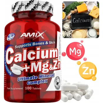 Vápník Hořčík Zinek Vitamíny a minerály pro muže Calcium Magensium Zinc