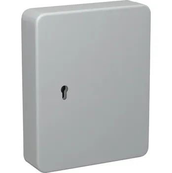 Skříňka na klíč Basi schránka na klíče SS 100 PZ 2171-0045 Počet háčků 35 šedá (kovové pouzdro)