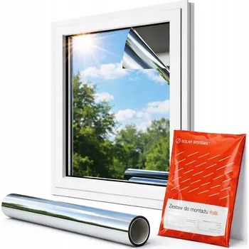 Zrcadlo Benátská zrcadlo Fólie připravená k použití 100 x 50 cm