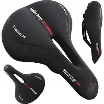 Sedlo na kolo Gelové sedlo na kolo MTB trekking City Wittkop Medicus Twin 2.0