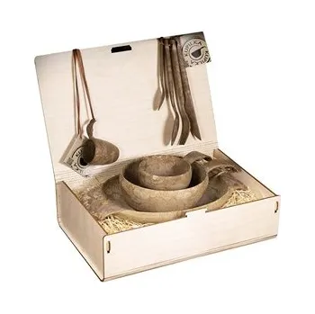 Sport Kupilka velká dárková sada PREMIUM - Original (BROWN)