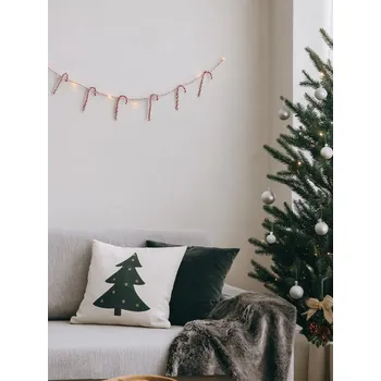 Vánoční dekorace Sinsay - LED girlanda s vánočním motivem - červená - 604GO-33X - 604GO-33X-ONE