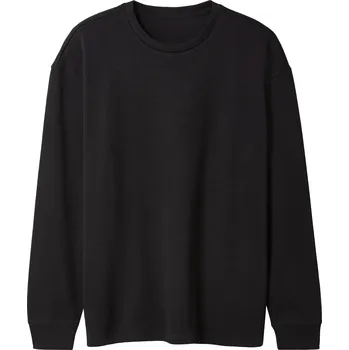 Pánská mikina esmara Men Pánská mikina jemně vroubkovaná (černá, M (48/50))