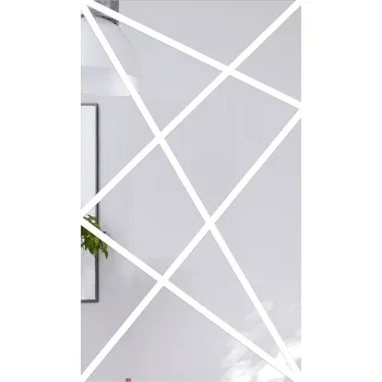 Zrcadlo Zrcadlo 40x70 cm MNOHOÚHELNÍKY, 10 DÍLŮ