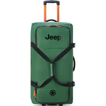 Cestovní taška Cestovní taška na kolečkách Delsey X JEEP JS005A 82 cm 274326013 - zelená 92 l