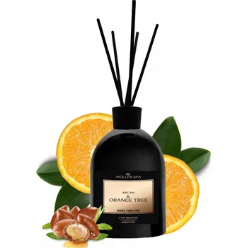 Osvěžovač vzduchu ARGAN A POMERANČ VŮNĚ DO DOMU TYČINKY DIFUZÉR VONNÝ OSVĚŽOVAČ 250