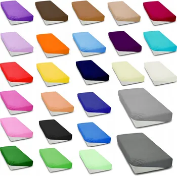 Prostěradlo Prostěradlo JERSEY s gumou 160x200cm PRODUKT POLSKÝ Prostěradla PREMIUM