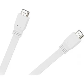 Video kabel Kabel CABLETECH KPO3725-1.8 HDMI plochý 2.0 1,8m
