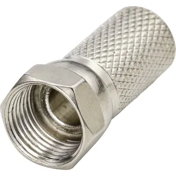 TRU COMPONENTS TC-9556800 F konektor Připojení kabelu: F zástrčka Průměr lanka: 7 mm 1 ks