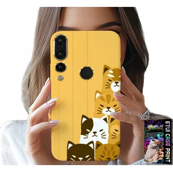 Pouzdro na mobilní telefon POUZDRO PRO HUAWEI P20 PRO - LOVE CAT, S KOČKAMI, POUZDRO + SKLO