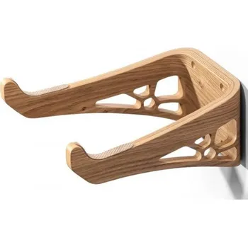 Věšák AbsoluteBlack Premium Oak Bicycle Wall Hanger věšák na kolo