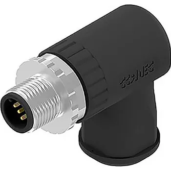 Conec 43-00106 neupravený zástrčkový konektor pro senzory - aktory, 43-00106, piny: 5, 1 ks