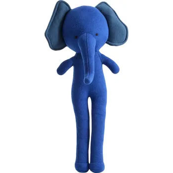 Houpací kůň Kave Home Modrá bavlněná hračka Tandani 57 cm