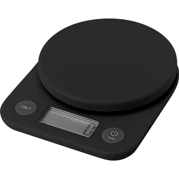 Kuchyňská váha Digitální kuchyňská váha FOODIE 17 cm, černá, plast, RIG-TIG