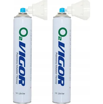 Kyslíková lahev Kyslíková inhalační nádoba O2 14 l, 2 kusy, 99 O2, bez zápachu