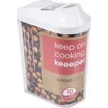 Průhledná nádoba na sypké produkty 0,5 l Keeeper Paola