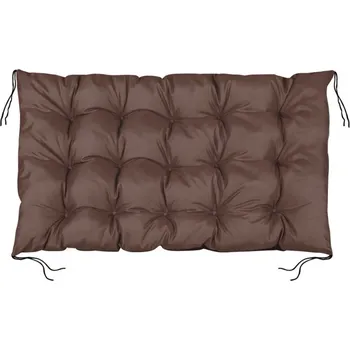 Podsedák Voděodolný zahradní polštář z palet hnědý 120x80 cm sedák na lavici z EUROPALETTE v hnědé barvě