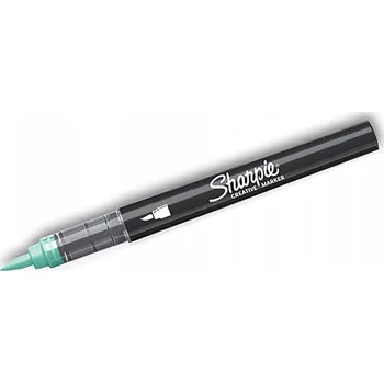 Akrylový fix Sharpie zelený se štětcovým hrotem, 1 ks