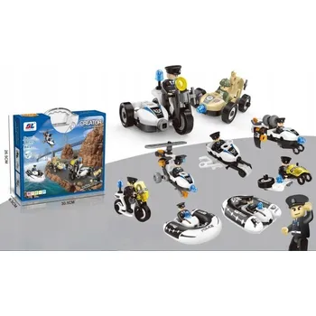 ostatní stavebnice STAVEBNÍ STAVEBNICE VOZIDLA PRO SOUTĚŽ 161 ks.