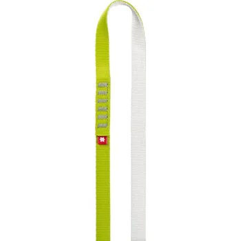 Horolezectví Smyčka Ocún O-SLING ECO-PES 16 mm 80 cm Barva: bílá/zelená