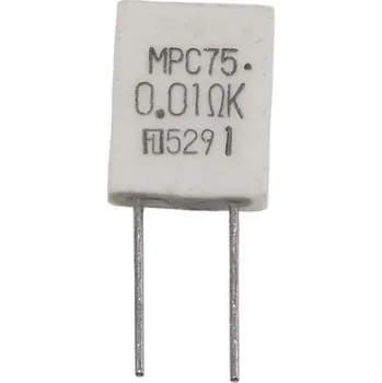 Rezistor Fukushima Futaba MPC70 2W 0,47 Ohm 10procent MPC70 2W 0,47 Ohm 10procent metalizovaný rezistor 0.47 Ω radiální MPC70 2 W 10 procent 1 ks