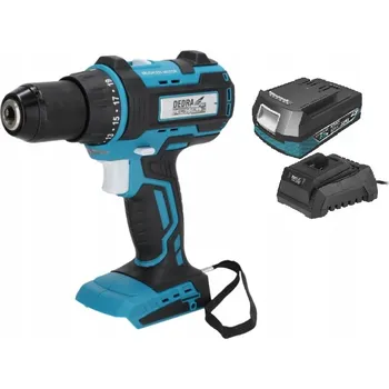 Vrtačka DEDRA Aku Vrtačka akumulátor 18V SAS+ALL DED7140 85Nm 13mm příklep BL