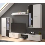 FALCO Obývací stěna Silos II Odstín: Bílá