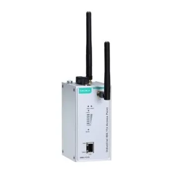 Bezdrátový přístupový bod 1 LAN porty 300Mbps 100 Mbps 5 GHz 5GHz MOXA IEEE 802.11 n