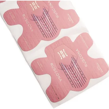 Přípravek na nehty RUSCONA Šablony na nehty Mini ALUMINIUM NEW