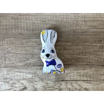 Čokoláda Klett Velikonoční Zajíc sedící bílý 40g