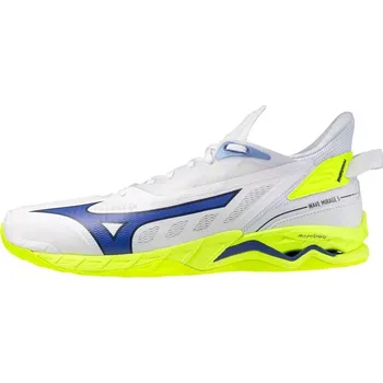 Pánská sportovní obuv Mizuno Wave Mirage 5 White/Lightning Yellow/Dazzlin 46