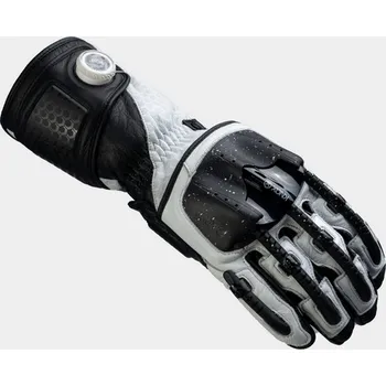 Moto rukavice Sportovní motocyklové rukavice Knox Handroid V bílé LIMITED EDITION Velikost: 3XL