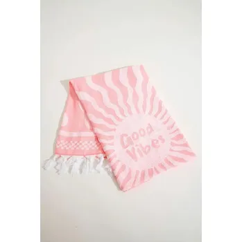 Ručník Bavlněný plážový ručník Banana Moon Foutasly 90 x 170 cm RENATA.FOUTASLY růžová 30X, vel. ONE SIZE