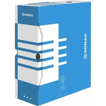 Kancelářské potřeby Archivační box Donau 120 mm 120x340x297 mm donua blue