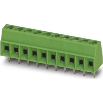 Elektrický konektor Svorková lišta PCB, řada: MKDS 1/10-3.5, rozteč: 3.5mm, počet řad: 1, počet kontaktů: 10, orientace těla: Rovný,