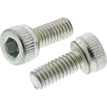 Šroub Šroub s vnitřním šestihranem, Ocel, M8, délka: 10mm, Leskle pozinkovaný 1.25mm