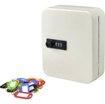 Skříňka na klíč Sygonix schránka na klíče SY-4737738 Počet háčků 20 bílá