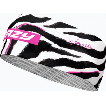 Sportovní čelenka Čelenka Crazy Stem black/zebra