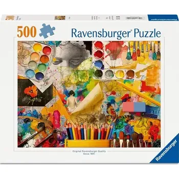 Hračka Ravensburger 120018452 Umělecký ateliér 500 dílků (120018452-RA)