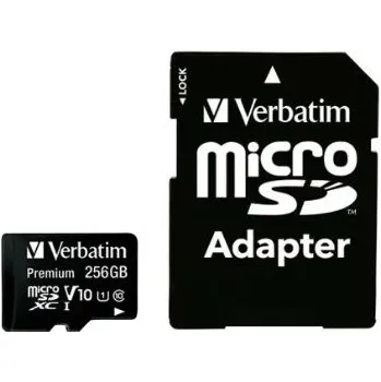 Paměťová karta Karta Micro SD MicroSDXC 256 GB Ne SLC Verbatim