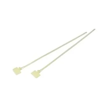 Organizace kabelů Kabelová vázací páska Označovač odnímatelný 215mm 3,6 mm Nylon 66 RS PRO