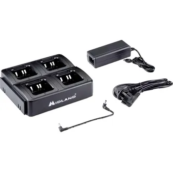 Midland napájecí adaptér na stůl 4fach Standlader für G13, G10 Pro, CA-G13 C1541.01